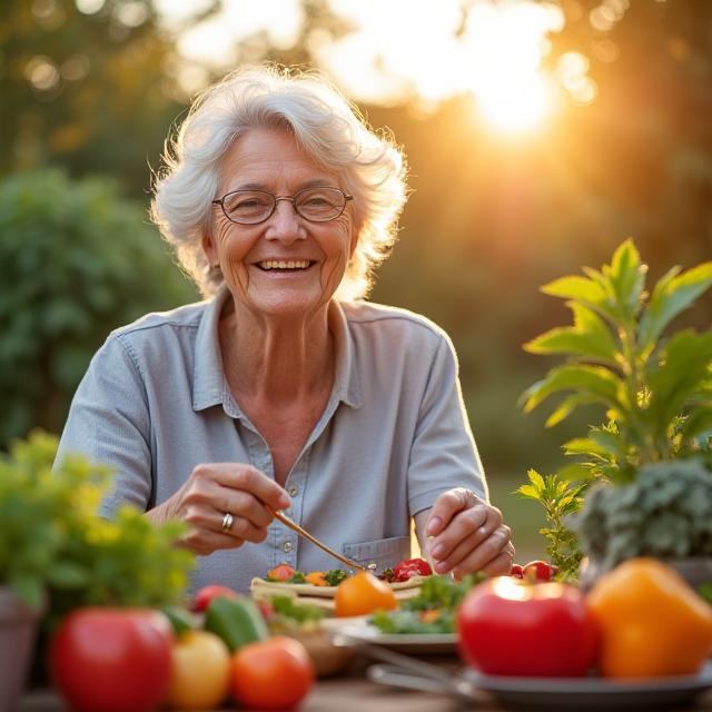 Healthy aging through anti-inflammatory nutrition