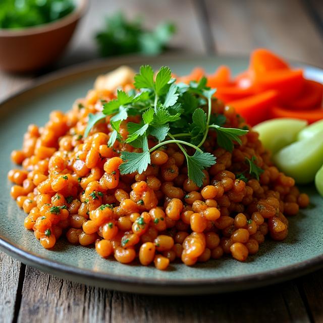 Balanced plant-based nutrition strategy